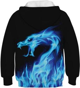 img 3 attached to Hoodies Pullover Sweatshirts Pocket Graphic Boys' Clothing and Fashion Hoodies & Sweatshirts