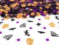 хэллоуин конфетти окропляет украшение scatters логотип