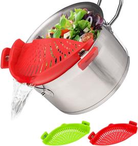 img 4 attached to Strainer Strainers Vegetable Spaghetti Universal