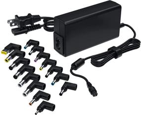 img 4 attached to Universal 65W 45W Laptop Charger with Multi Tips for HP ASUS Lenovo Acer Dell Samsung Toshiba Sony JBL IBM Fujitsu Gateway - Extra Long Cable Included