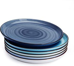 img 4 attached to 🍽️ Sweese 164 003 Porcelain Dinner Plates: Elevate Your Dining Experience!