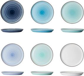 img 3 attached to 🍽️ Sweese 164 003 Porcelain Dinner Plates: Elevate Your Dining Experience!