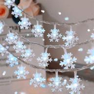 🎄 annido snowflake lights-christmas lights battery operated 20ft 40 led fairy lights 2 modes waterproof white lights indoor outdoor for xmas garden patio bedroom party decor" - optimized product name: "annido snowflake lights - battery operated 20ft 40 led fairy lights, 2 modes waterproof white lights for indoor outdoor xmas decor, garden, patio, bedroom, party логотип