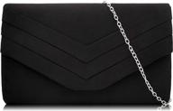 👝 elegant milisente evening envelope crossbody shoulder women's handbags & wallets: a perfect blend of style and functionality logo