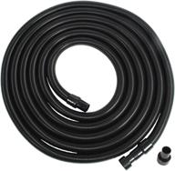 cen-tec systems 95424 contractor grade shop vacuum hose - 30 ft, black logo