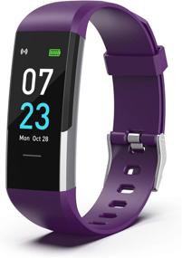 img 4 attached to 💪 SLuB Smart Bracelet: IP68 Activity Tracker, Heart Rate Monitor, Pedometer, Waterproof & Dustproof Blood Pressure Monitor Watch