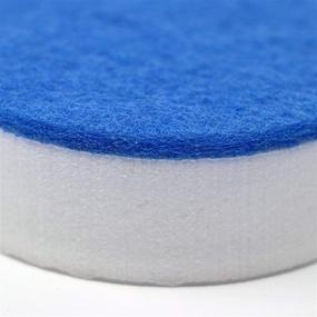 img 1 attached to 🔌 Drill-powered RotoEraser: High Density Melamine Scrubber Pads for Bathroom, Kitchen, Floors, Baseboards, Grout, Walls & More - Magic Cleaning Eraser Sponges for Magic Marker Removal