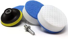 img 3 attached to 🔌 Drill-powered RotoEraser: High Density Melamine Scrubber Pads for Bathroom, Kitchen, Floors, Baseboards, Grout, Walls & More - Magic Cleaning Eraser Sponges for Magic Marker Removal