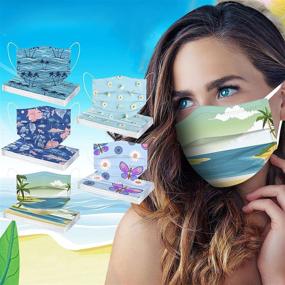 img 4 attached to Face_Masks Disposable Colorful Breathable Protective Occupational Health & Safety Products