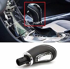 img 4 attached to 🚘 Hyundai Auto Gear Shift Lever Knob - OEM Parts for Azera (2012-2016) and Sonata (2011-2015)