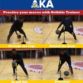 img 1 attached to Basketball Dribble Trainer Lite Version - Basketball Training Equipment for Dribble Training