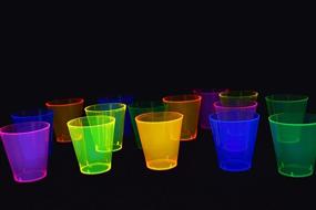 img 4 attached to DirectGlow Blacklight Reactive 50 Count Assorted