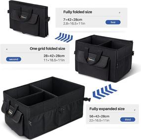 img 2 attached to AstroAI Organizer Collapsible Compartments Adjustable