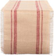 dii camz38409 double border burlap logo