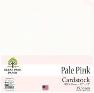 pale pink cardstock cover sheets logo