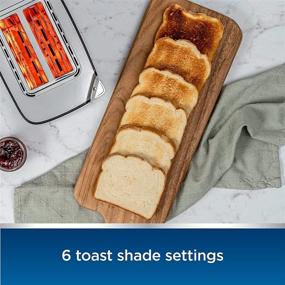 img 1 attached to Effortless Toasting: Oster 2-Slice Touchscreen Toaster with Easy Touch Technology and Digital Countdown Timer, Stainless Steel