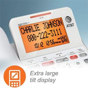 img 3 attached to 📞 AT&T CL4940 Corded Standard Phone: Answering System & Backlit Display in White