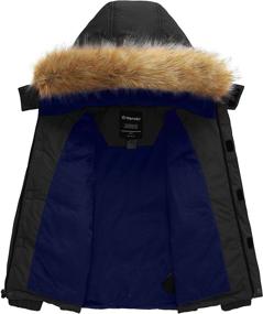 img 2 attached to 🧥 Wantdo Winter Boys' Padded Puffer Removable Clothing, Jackets & Coats