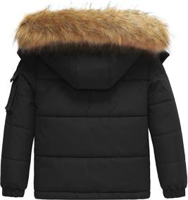 img 3 attached to 🧥 Wantdo Winter Boys' Padded Puffer Removable Clothing, Jackets & Coats