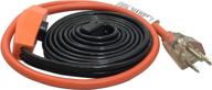 frost king hc6a electric heat cable kit - 6 ft, black - automatic logo