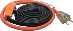 img 4 attached to Frost King HC6A Electric Heat Cable Kit - 6 Ft, Black - Automatic