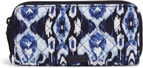 img 3 attached to 👜 Stylish and Secure: Vera Bradley Women's Cotton Bifold Wallet with RFID Protection