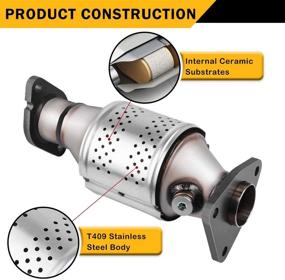 img 3 attached to AUTOSAVER88 Driver Side Catalytic Converter Compatible with 2005-2012 Nissan Frontier, Pathfinder, Xterra, NV1500 4.0L (EPA Compliant)