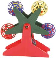 🐦 trixie 10cm ferris wheel toy with rattling balls for birds - enhancing seo logo