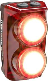 img 4 attached to Cygolite Hypershot 350 Lumen Bike Tail Light with 7 Night and Daytime Modes, User Adjustable Flash Speeds, Compact and Durable Design, IP64 Water Resistance, Secured Hard Mount, USB Rechargeable, Ideal for Busy Streets