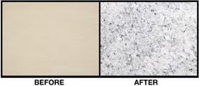 img 3 attached to 🔳 Transform Your Kitchen and Bathroom with GLAINTE Countertop Paint & Refinishing Kit in White Diamond