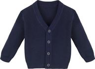 lilax little classic cardigan sweater 👶 for boys' - premium clothing at sweaters logo