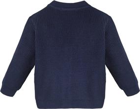 img 3 attached to Lilax Little Classic Cardigan Sweater 👶 for Boys' - Premium Clothing at Sweaters