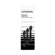 👁️ covergirl makeup masters eye shadow applicators: 3 count (varying packaging) logo