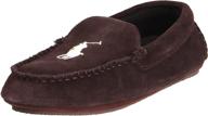 детские туфли ralph lauren desmond moccasin от polo логотип