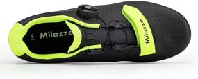 img 3 attached to Milazzo Cycling Touring Compatible White 7 5 Men's Shoes