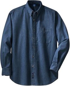 img 1 attached to Sleeve Value Denim Shirt by Company