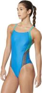 swim in style with speedo women's prolt flyback solid one piece team colors swimsuit logo