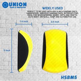 img 2 attached to 🪑 Абразивные подушки Union Pads для полировки мебели