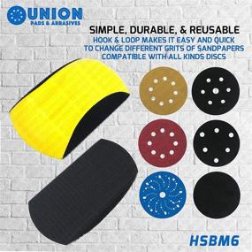 img 3 attached to 🪑 Абразивные подушки Union Pads для полировки мебели