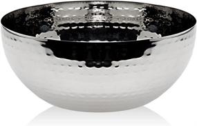 img 1 attached to Exquisite Godinger Round Hammered Nut Bowl: Adding Elegance to Your Dining Experience