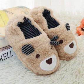 img 1 attached to 🩴 AyFUN Premium Plush Slippers for Girls and Boys - Shoes in Slippers