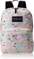 jansport superbreak coral sketch floral логотип