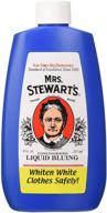🧺 non-toxic laundry whitener: mrs. stewart's concentrated liquid bluing, 8-ounce bottle (pack of 2) logo