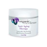 organic excellence silk protein anti-aging cream: fragrance-free, gluten-free - 2oz logo