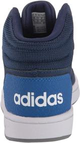 img 2 attached to 👟 Кроссовки Adidas Unisex Hoops для девочек - спортивная обувь