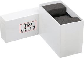 img 2 attached to TKO ORLOGI TK578 BK Genuine Ceramic