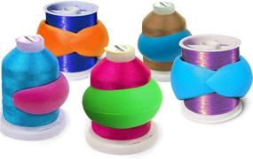 img 1 attached to 🧵 Sewing Spool Savers: Keep Threads Tidy & Prevent Unwinding (32 pcs)