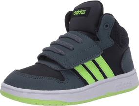 img 4 attached to adidas Unisex-Child Hoops 2.0 Mid Basketball Shoe: Performance, Style & Comfort