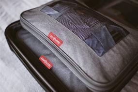 img 2 attached to 🧳 Streamline Your Travel with LeanTravel Compression Packing Luggage Organizers