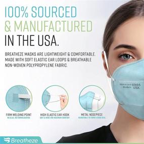 img 3 attached to Breatheze KN95 Face Masks Disposable